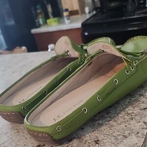 Anne Klein Vibrant Green Flats